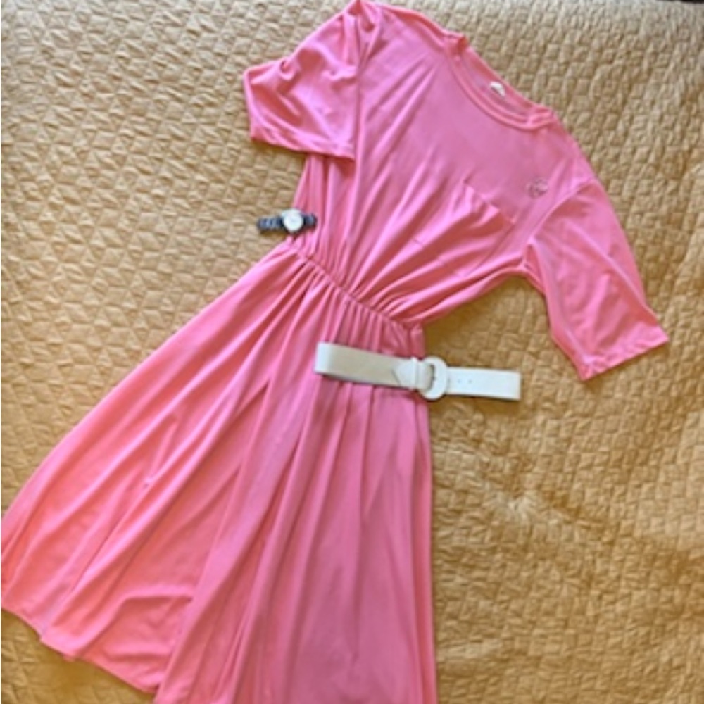 VINTAGE Cotton T-Shirt Dress | M